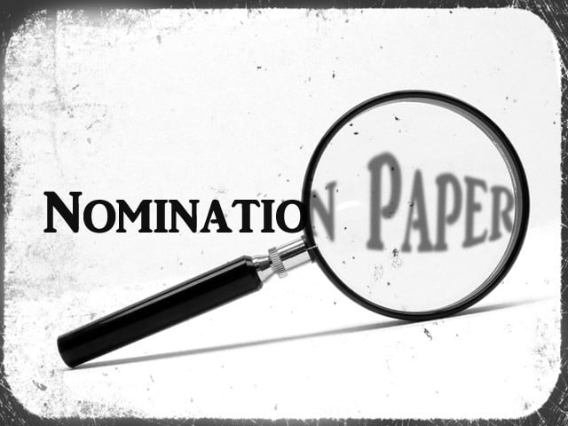 nomination paper